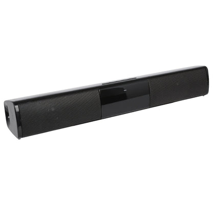 Compact 13-Inch TV Soundbar with Bluetooth, TWS Pairing, TF, AUX, FM Radio and USB Playback