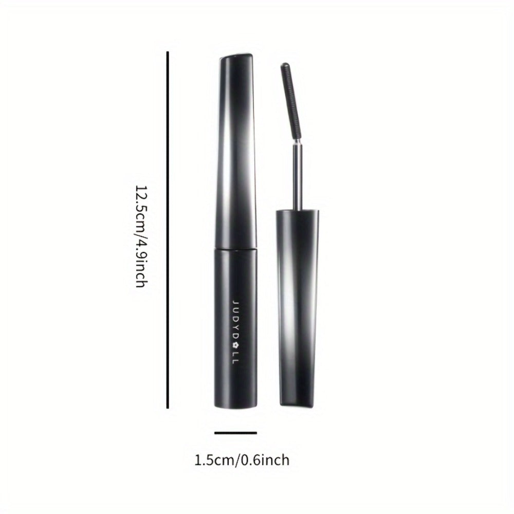 JUDYDOLL Mascara in Black or Brown with Curling or Precision Metal Applicator Designs and Slim Gray Tubes