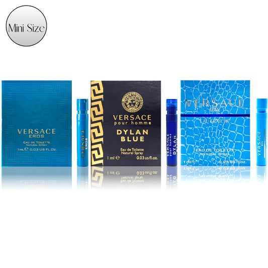 Cologne Sample Set for Men – 3 x 1ml Perfume Discovery Vials, Luxury Designer Inspired Fragrance Trial Kit, Mini Travel Size Sampler, Try Before You Buy Gift Set