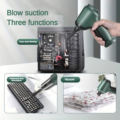 Handheld Vacuum Cleaner 3-in-1 with Suction, Blowing and Air Extraction Modes in Three Colors