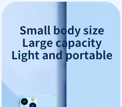 65000mAh Portable Power Bank with LED Display USB Charger for iPhone 17 16 15 14 13 12 11 XS Android Phones Tablets – High Capacity Emergency Backup Battery Pack for Travel Outdoor Camping