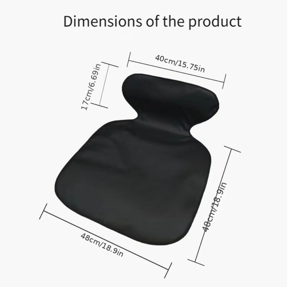 Car Seat Protection Pad – Non-Slip Waterproof Non-Woven Seat Protector, Durable Universal Fit Interior Seat Cover Guard Against Stains & Damage
