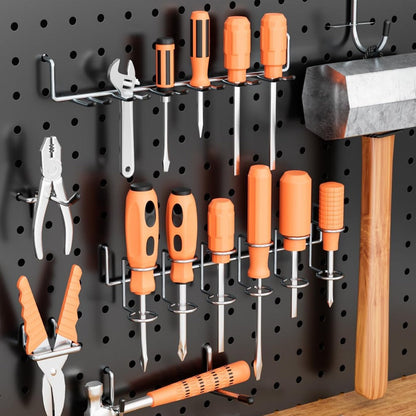 Pegboard Hook Organizer Kit, 278-Piece Bin and Hook Assortment for 1/8- and 1/4-Inch Tool Boards