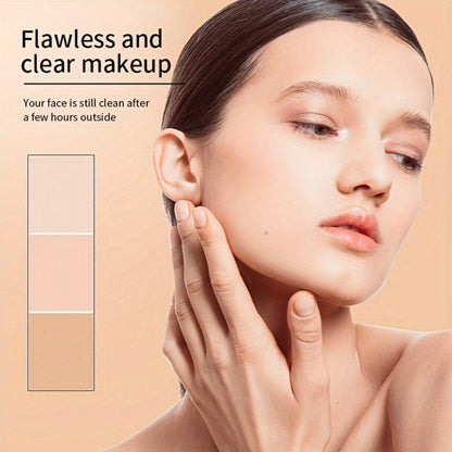 Air Cushion CC Cream Concealer Foundation MERCILEN Moisturizing Buildable Coverage Natural Dewy Finish – Hydrating Long-Lasting Face Makeup for Sensitive Skin Women All Skin Types