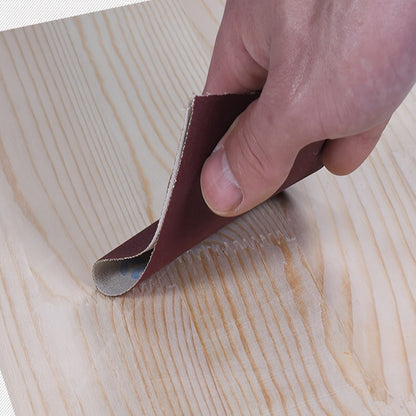 Pull-Through Sandpaper Roll Dispenser Set with Four, Five or Six Abrasive Grit Rolls Pictured