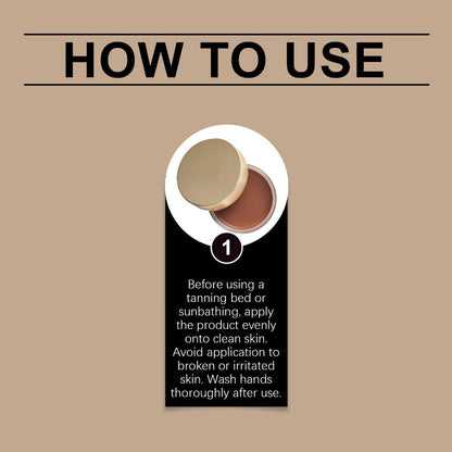 Coconut Bronze Self-Tanning Lotion 100ml in Black Flip-Cap Bottle with Ingredient Panel for Body Application