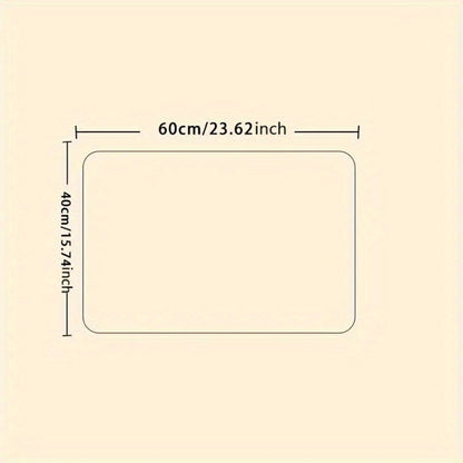 Six-Piece Printed Kitchen Towel Set, Approximately 60 x 40cm Each in Combination A or B Designs
