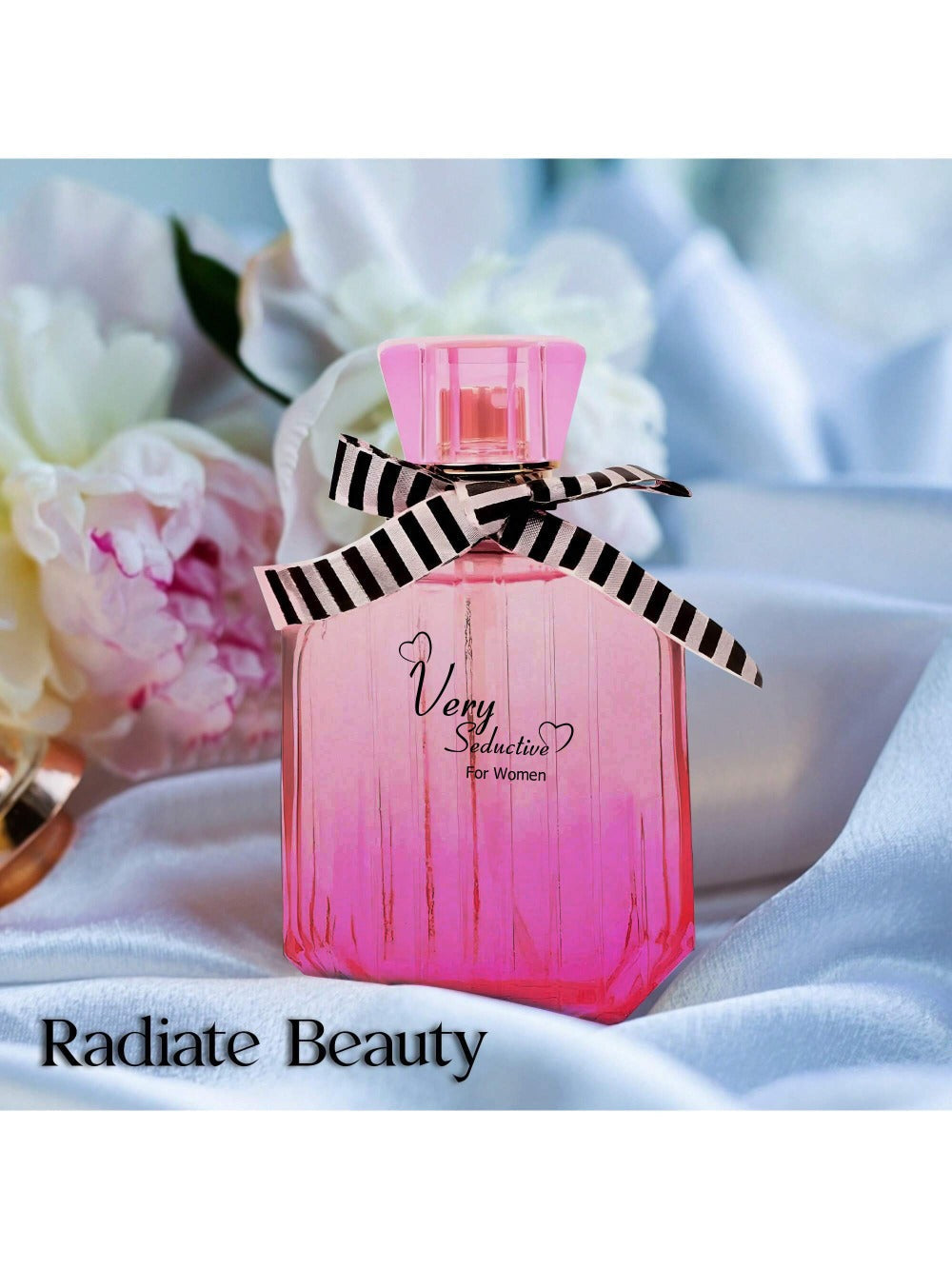 Perfume for Women Very Seductive in Pink Spray with Floral-Woody Profile and 3.4 fl oz Format