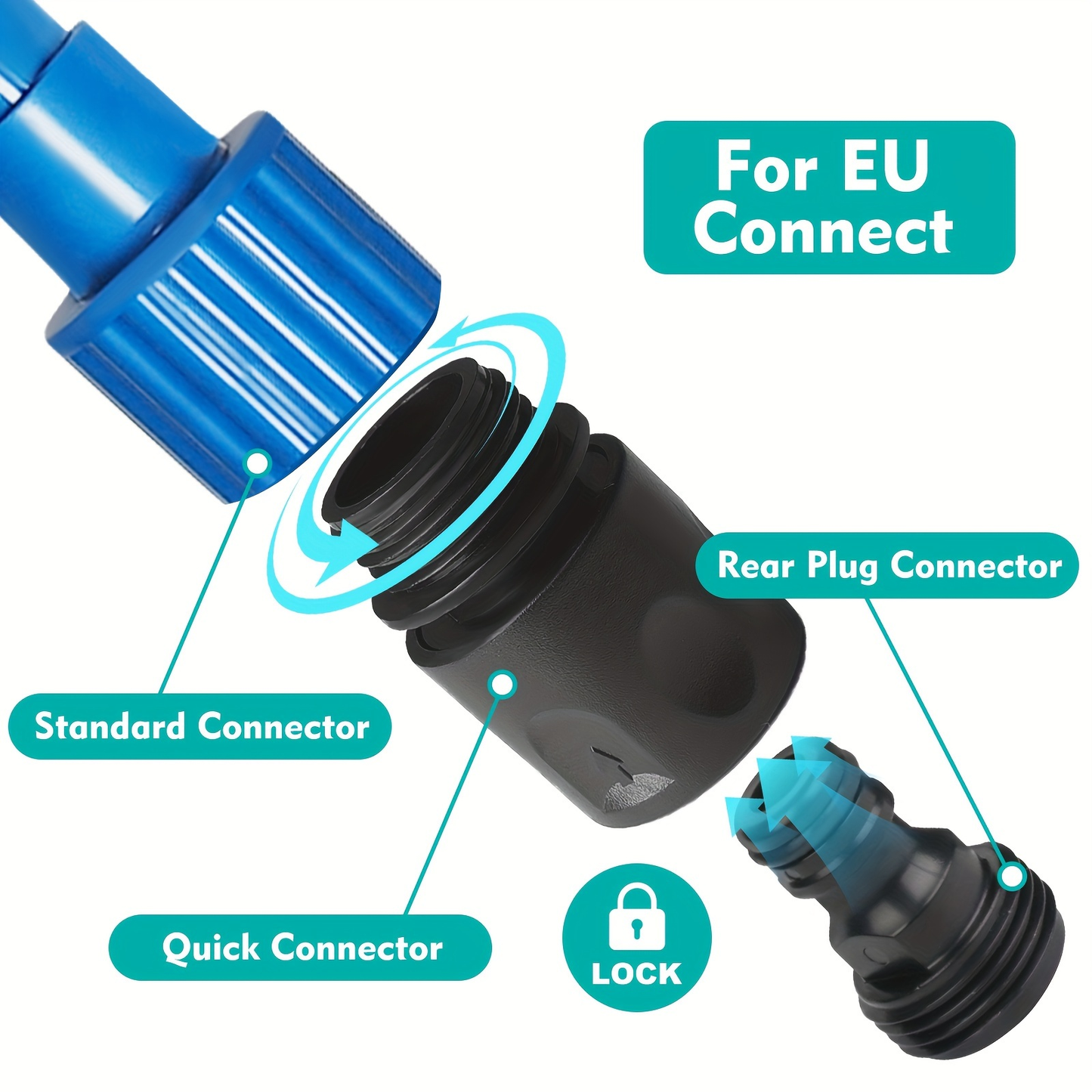 Misting System | Portable Outdoor Cooling Patio Pool Garden Hose Mist