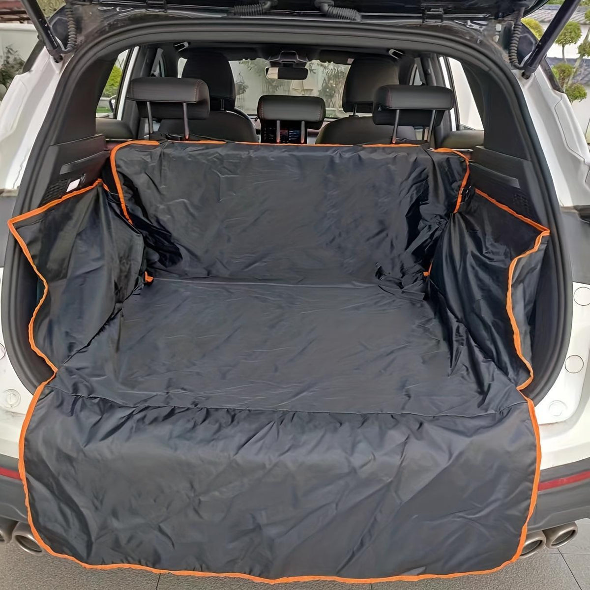Dog Car Trunk Mat for SUV - 100% Waterproof Oxford Fabric Pet Seat Cover, Fully Enclosed Dirt-Resistant Wear-Resistant Protective Pad for Cats and Dogs, Machine Washable Car Boot Liner