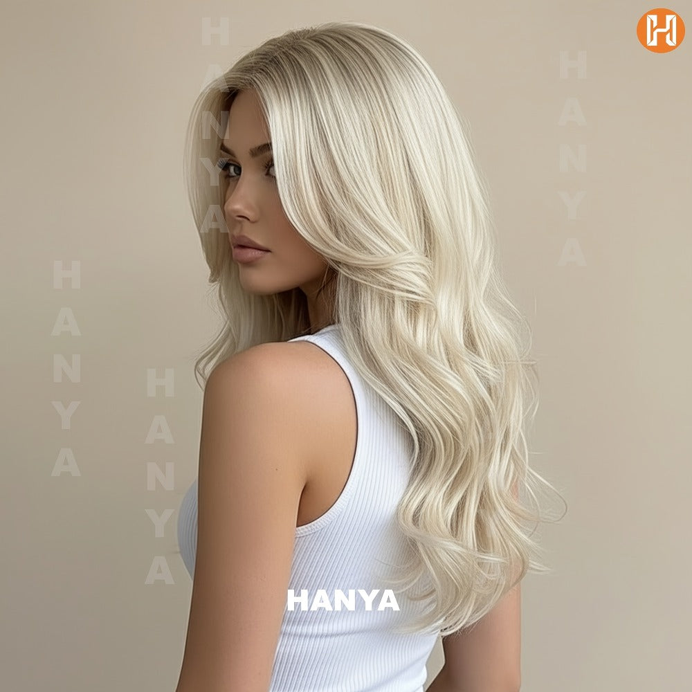 Synthetic Wig Long Heat-Resistant Style, Six Color Choices with 24-Inch Retained Length for Parties