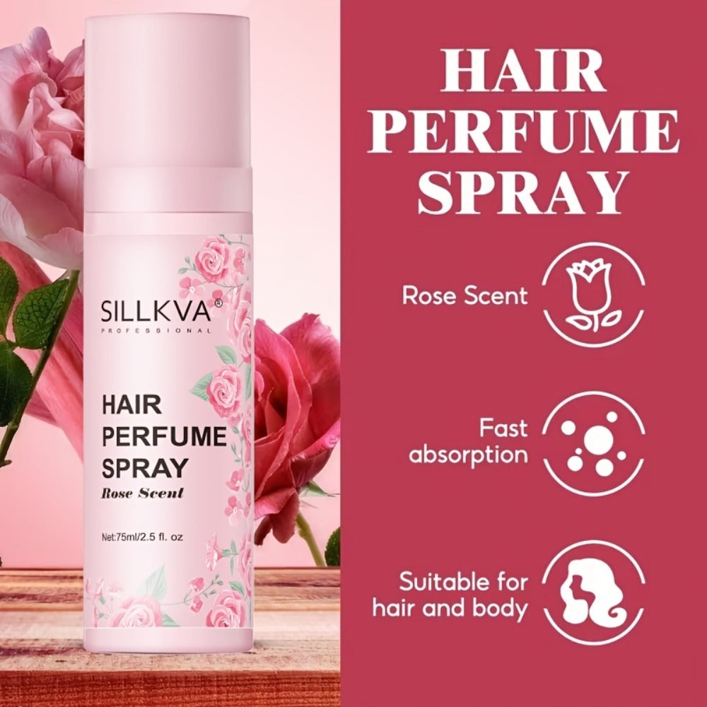 Argan Hair Oil and Rose Fragrance Spray Two-Piece Set with One- or Two-Set Checkout Options