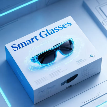 Smart Glasses Photochromic Eyewear with Translation, Bluetooth Audio, Video Recording and Standard or Advanced Styles