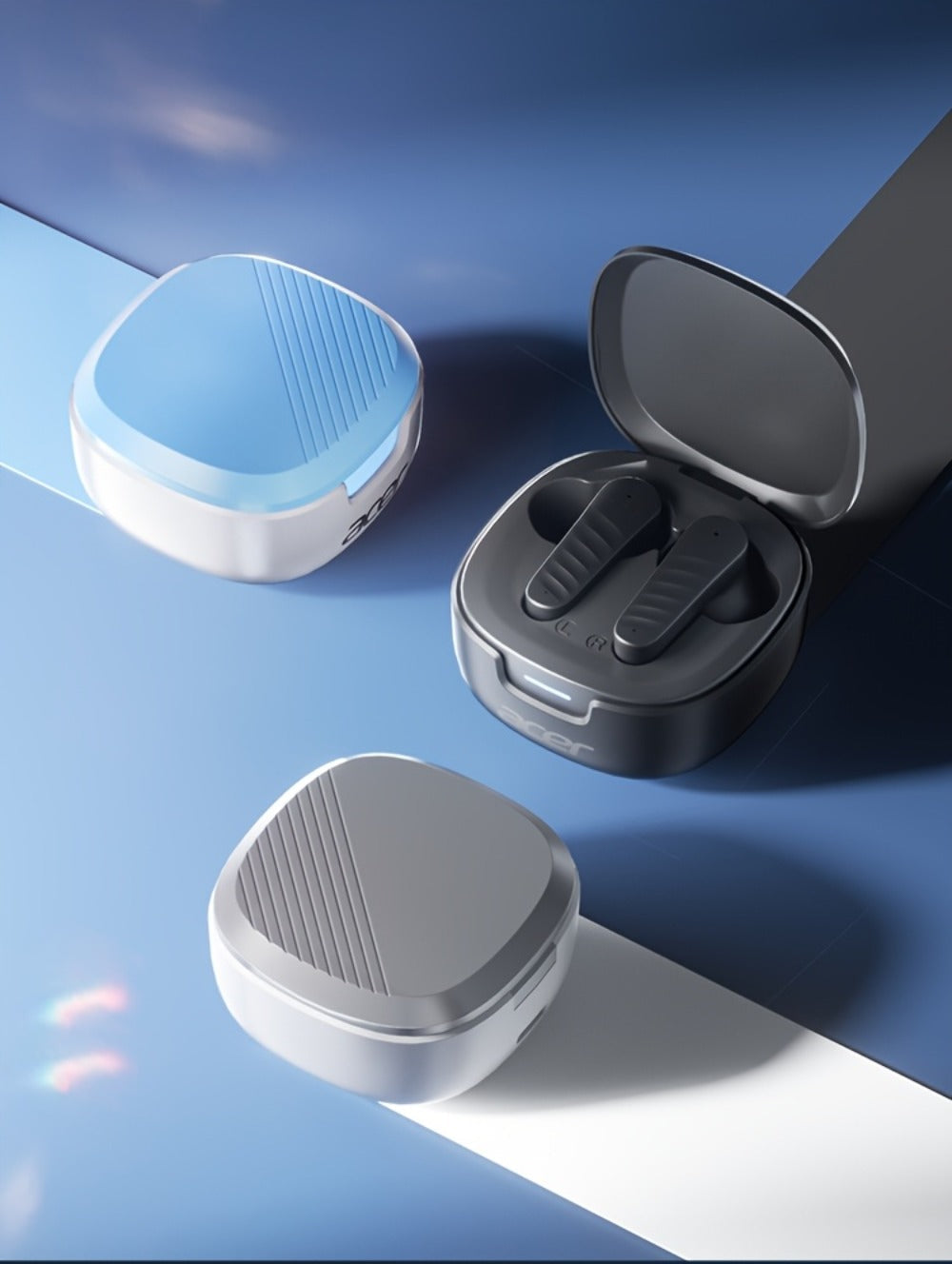 Wireless Earbuds Mini Lightweight In-Ear with ENC Calls, Touch Control and Long Battery in Three Colors