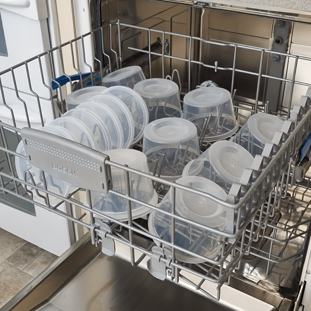 Deli Container Food Storage Organizer 48-Piece 16oz BPA-Free Set for Microwave, Freezer and Dishwasher