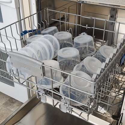 Deli Container Food Storage Organizer 48-Piece 16oz BPA-Free Set for Microwave, Freezer and Dishwasher