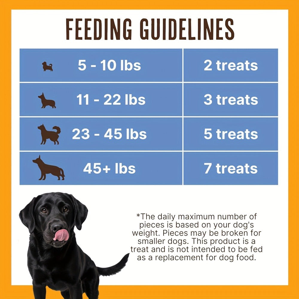 Dog Treats Chicken, Duck and Egg Yolk Assortment with Multi-Bag, 350g and 25 x 4g Options for Dog Reward Use