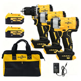 Electric drill + wrench + screwdriver + 8.0AH battery*2 + charger + tool bag
