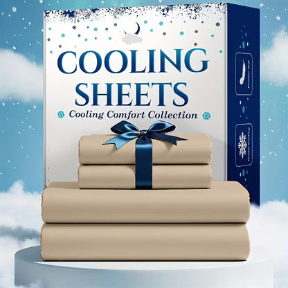 Bed Sheet Set Soft Breathable Cooling Microfiber Fitted & Flat Sheets with Deep Pockets – Wrinkle Free Hotel Luxury Bedding in Multiple Colors & Sizes