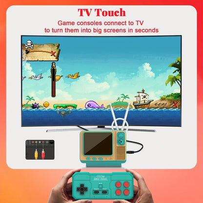 2-Player Retro Game Console with 3.0" Screen & AV TV Output – Portable Handheld Gaming System for Kids & Adults, Classic Video Game Player, Best Family Gift for Birthday & Holiday