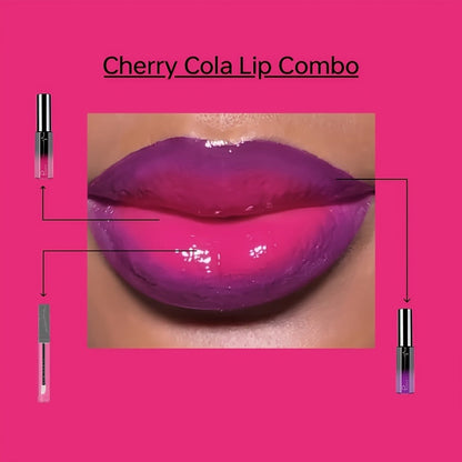 Lip Gloss Set by Pudaier with Clear Lip Oil, Two Matte Lip Colors and Three Retained Shade Options