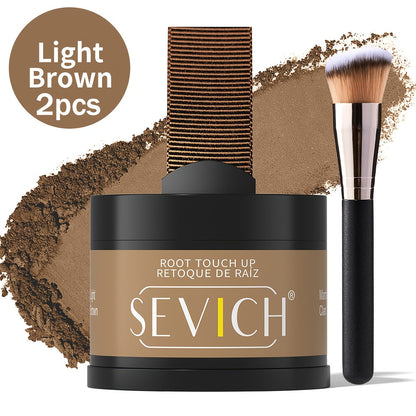 4 g Hairline Concealer Powder with Precision Brush in 19 Source-Labeled Shade Options for Daily Use