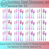 60 Pcs Rainbow
