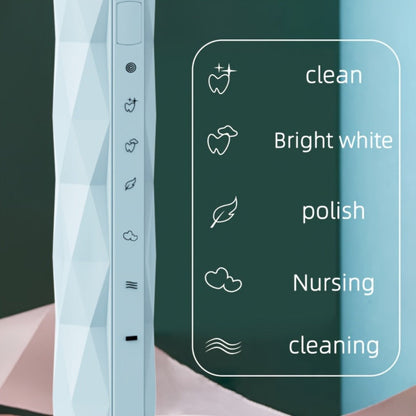 Electric Toothbrush with IPX8 Rating, Five Brush Heads, Metal Handle, USB Charging and Two-Minute Timer