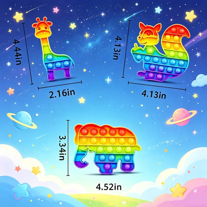 Party Favors Mixed Novelty and Fidget Assortment, 600-Piece Multicolor Set for Large Events