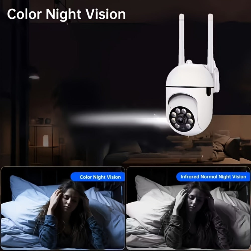 Indoor Security Camera 6-Pack with 1080P Video, 355° Pan-Tilt, Night Vision and USB Power Setup