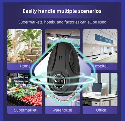 Electronic Pest Repeller – Soundwave Variable Frequency Insect Repellent for Home, Shop & Warehouse, Repels Mosquitoes, Rodents & Cockroaches, Multi-Pack