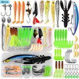 52pcs Fishing Lures Kit