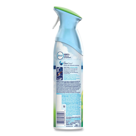 Febreze AIR Gain Original Air Freshener Spray 8.8oz 6-Pack Carton – Odor Eliminator, 100% Natural Propellant