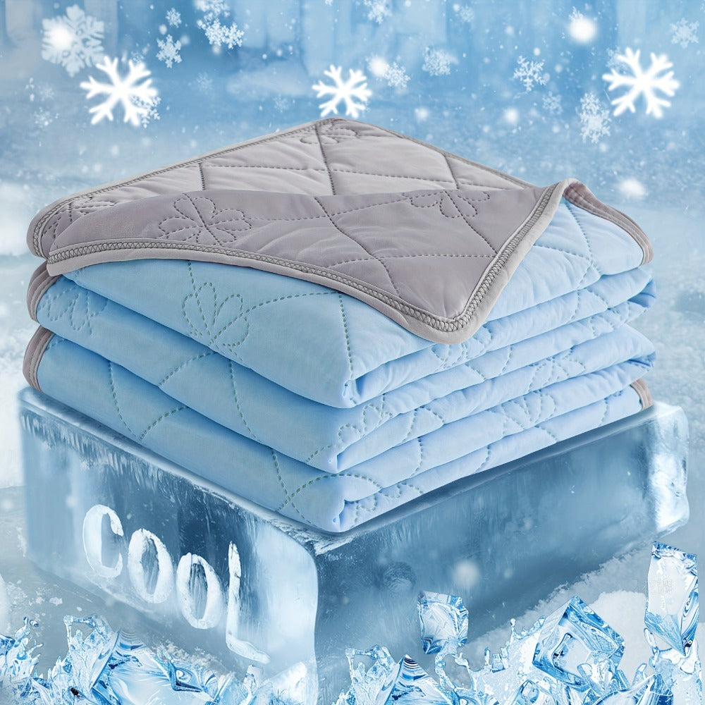Embossed Diamond-Pattern Summer Blanket in Six Colors with Throw, Twin and Full Size Labels