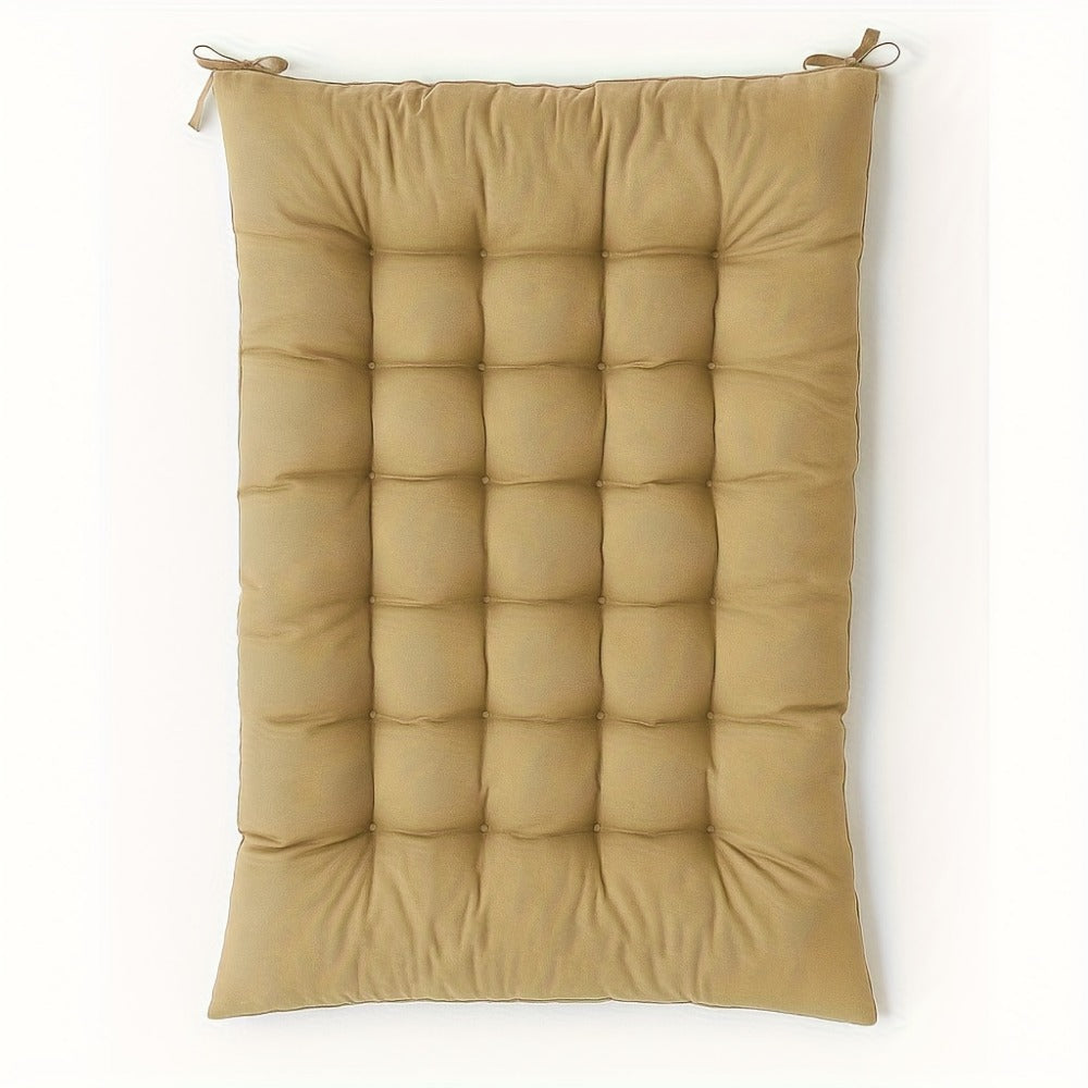 26-Inch Chair Cushion with High Back and Washable Cover for Patio detail image - detail view 11