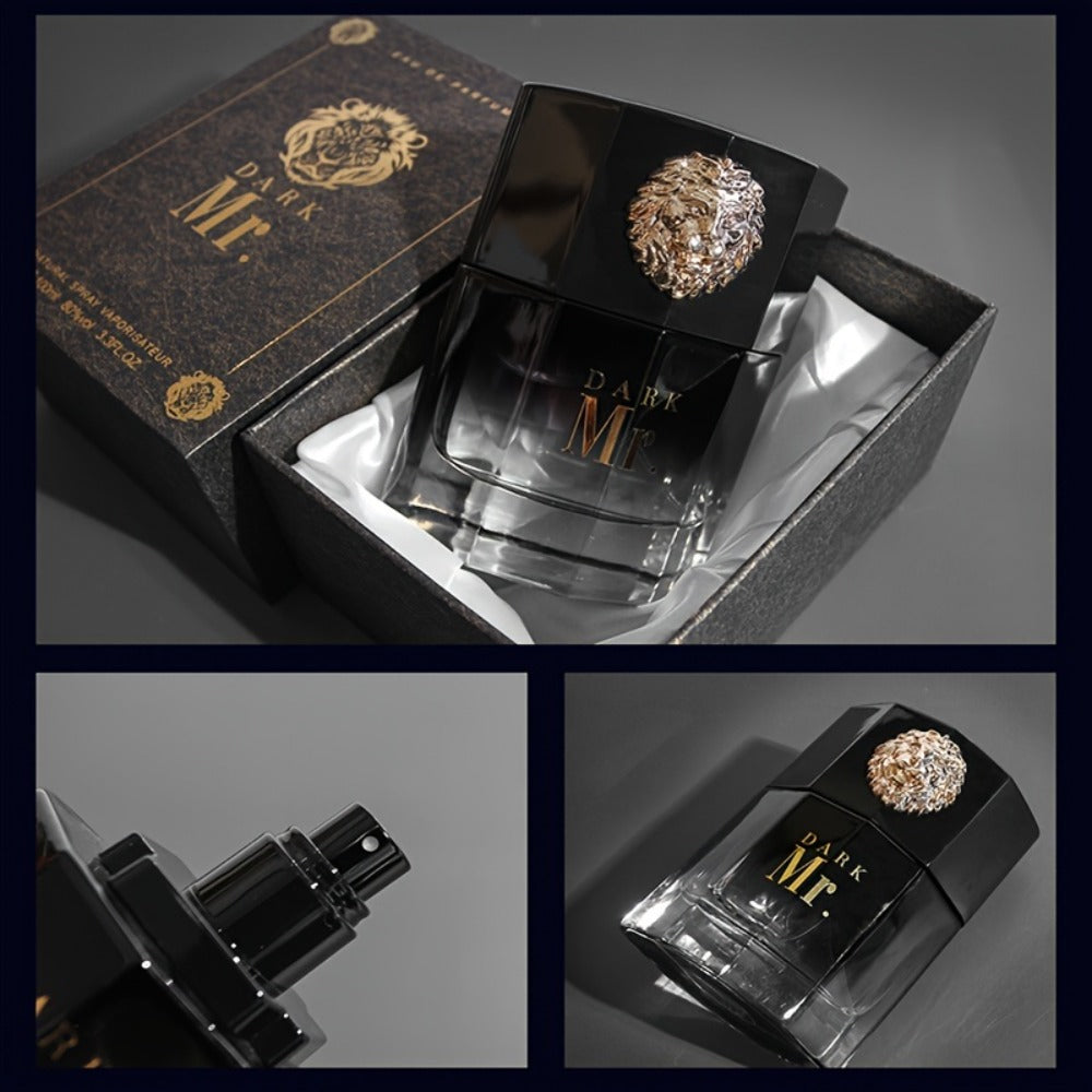 Men's Cologne Spray – Mr. Blue Lion Long Lasting Masculine EDT, Fresh Woody Scent for Sports Business Romance, Elegant Gift for Him