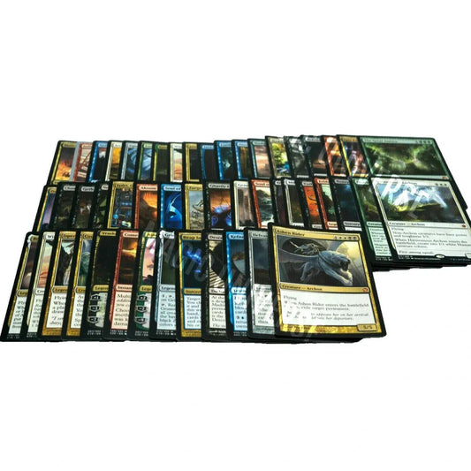 Card Game 50-Card Assorted-Color Lot for Deck Building, Sorting Projects and Casual Tabletop Play