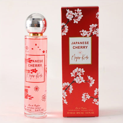 100ml/3.38oz Women's Perfume Spray for Hair & 1Body - Cherry Blossom Eau de Toilette, Long-Lasting Floral Scent with Fragrance, Daily Wear Perfume Suitable for Special Occasions & Gifts