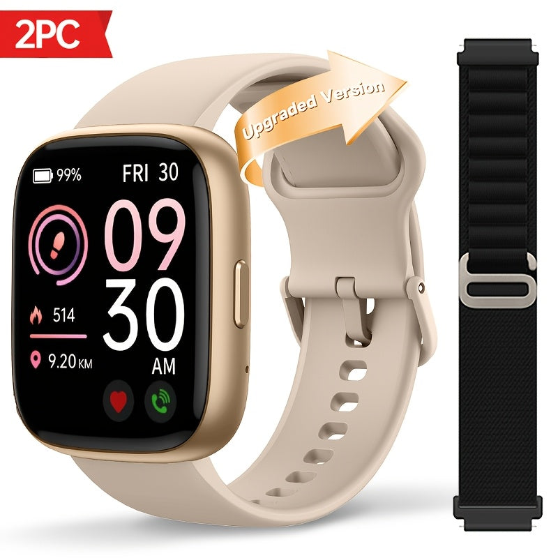 Smartwatch – Alexa Built-in Waterproof 1.83" HD – Wireless Calling, 100+ Sport Modes, Heart Rate SpO2 Sleep Tracker, Optional Woven…