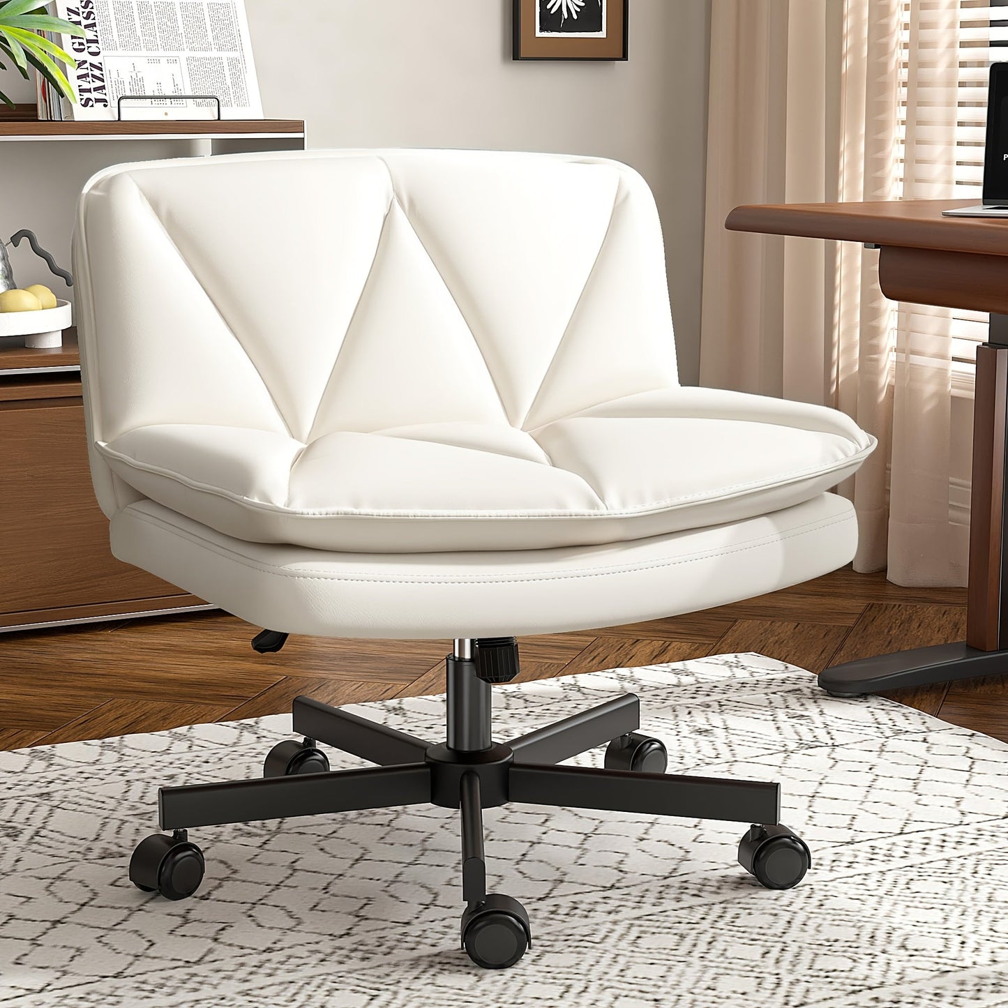 Office Chair shown in the Beige option