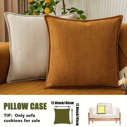 Sofa Cover Ribbed Chenille Stretch Panels with Non-Slip Design for 1 to 4 Seats, Armrests or Cushions