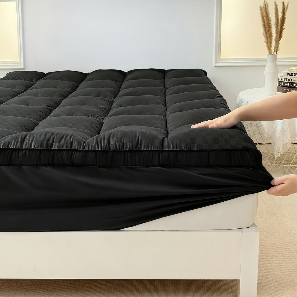 Quilted Fitted Mattress Pad in Four Colors and Twin, Full, Queen, King or California King Sizes