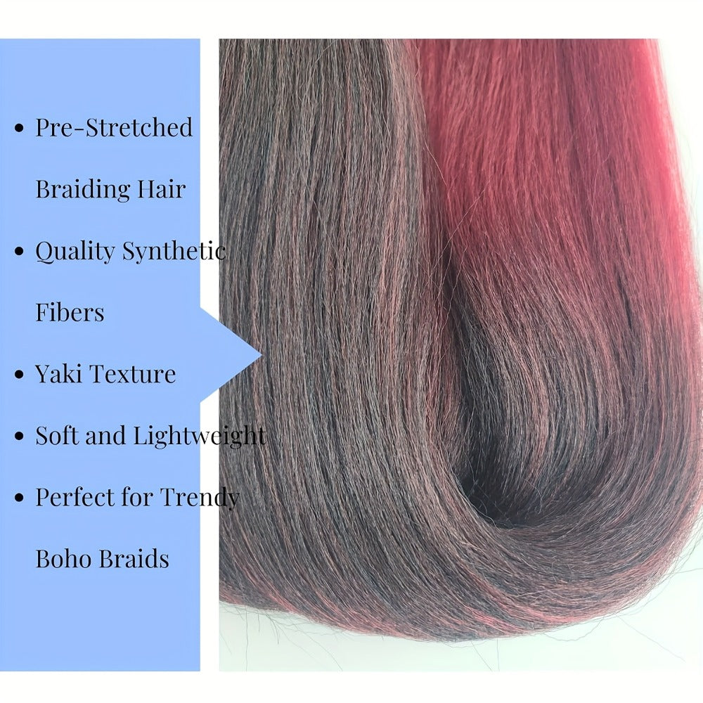 Six-Pack Braiding Hair with Deep-Curly Ends in Seven Pictured 26- or 32-Inch Color Options