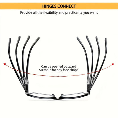 Reading Glasses – Twelve-Pair Blue-Light Reader Bulk Set with Anti-Glare Lens Feature for Home and Office