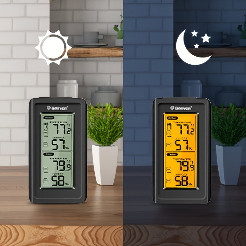Wireless Thermometer | Digital LCD Indoor Outdoor 3 Sensor Baby Room
