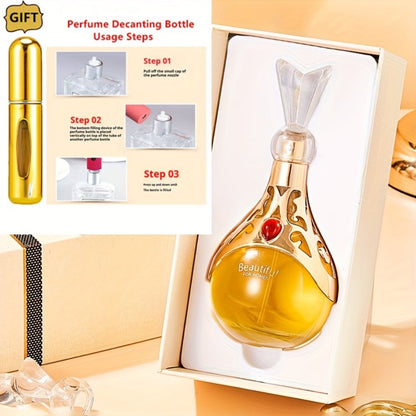 Eau de Parfum Floral Collection for Women 100ml with Talc-Free Formula & 3 Bottle Styles for Daily Wear