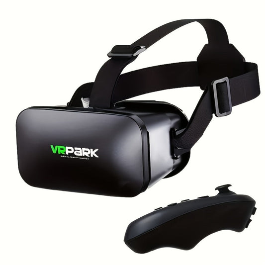 VR Headset All-in-One 3D Standalone with Motion Tracking, Adjustable Headband & Nose Pad – Lightweight VR Park System for Games, Movies & Home Theater, Compatible with PC, Console & Smartphone, 2025 Design