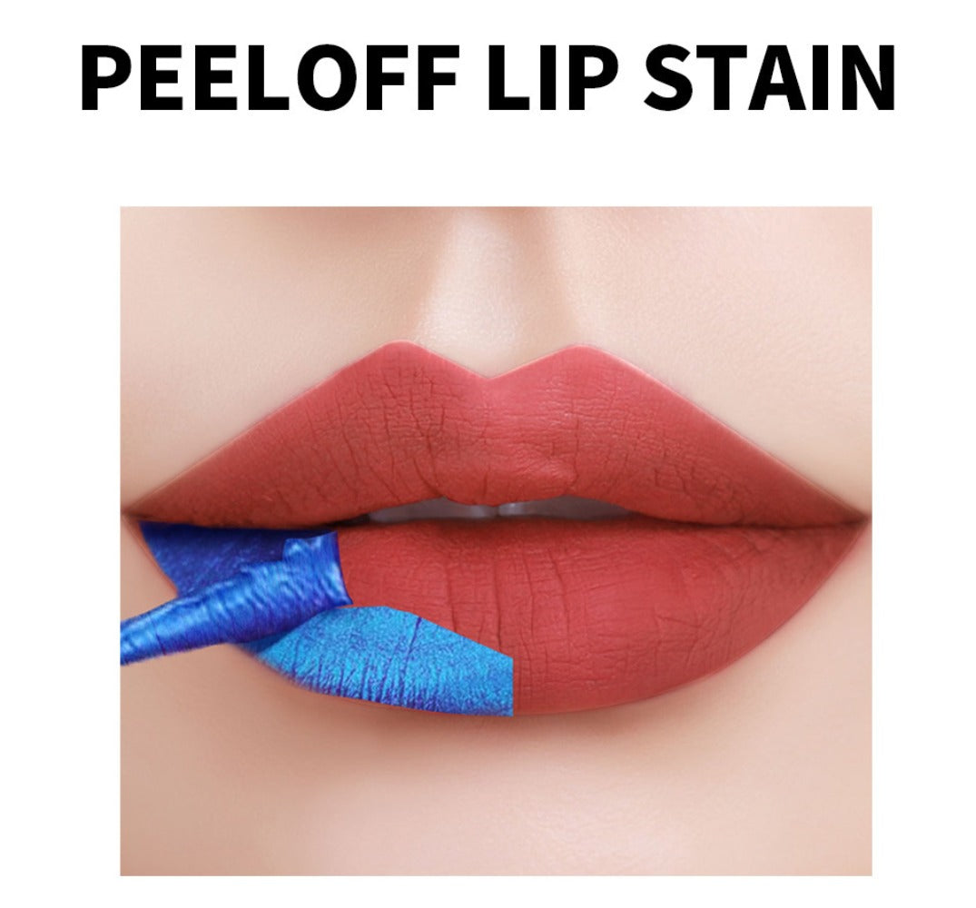 Lip Gloss Set by Fit Colors with 3 Bold Blue Matte Lip Colors and Two Retained Set Options