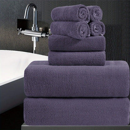 Extra Large Bath Towel Set 8 Piece 750GSM 35x70 Inch - Ultra Soft Luxury Thick Lightweight Highly Absorbent Fast Dry Oversized Bath Sheet | 15 Colors | Bathroom Gym Daily Use Adult