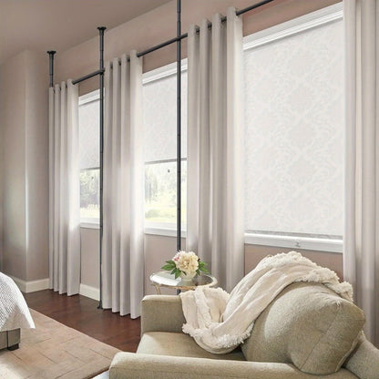28-114 Inch Tall Room Divider with Tool-Free Assembly and Added Privacy detail image - detail view 11